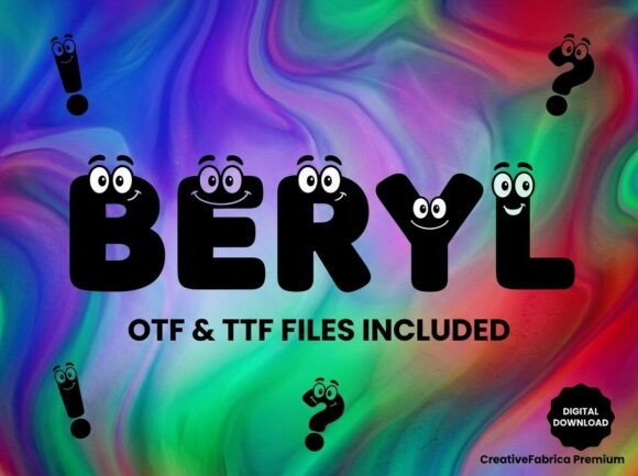 Beryl: The Animated Font That Brings Joy to Every Project