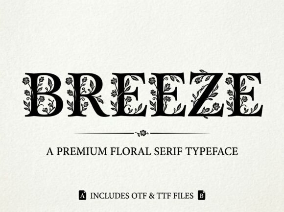 Breeze: The All-Caps Display Font for Bold Branding