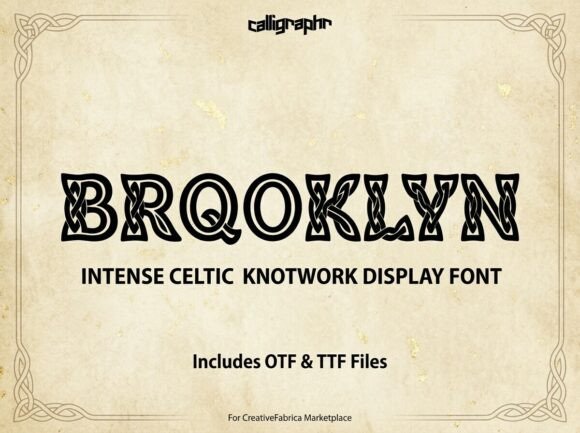 Brooklyn: The All-Caps Display Font for Unforgettable Branding