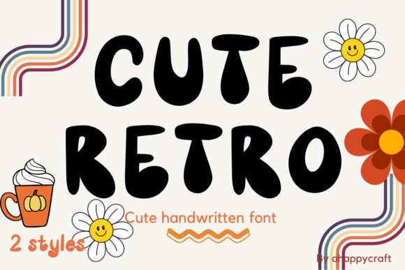 Cute Retro: A Typeface That Blends Nostalgia with Modern Charm