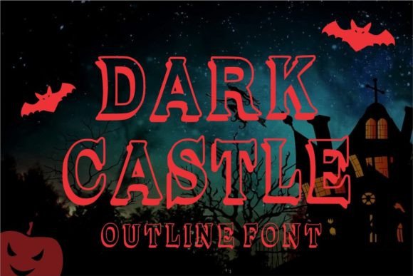 Dark Castle: The Grunge Display Font for Bold Branding
