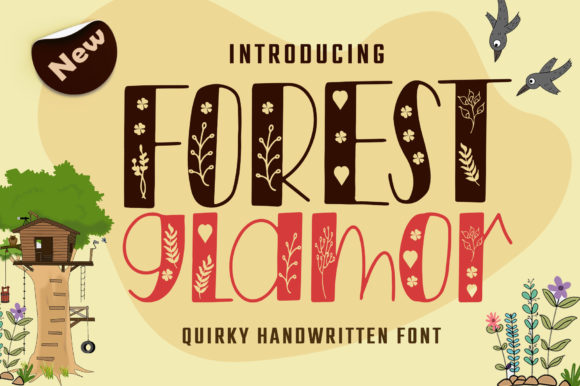 Forest Glamor: Unleashing Enchantment in Your Designs