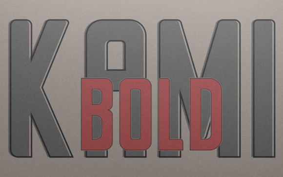 Kami: A Typeface That Brings Bold Personality to Your Work