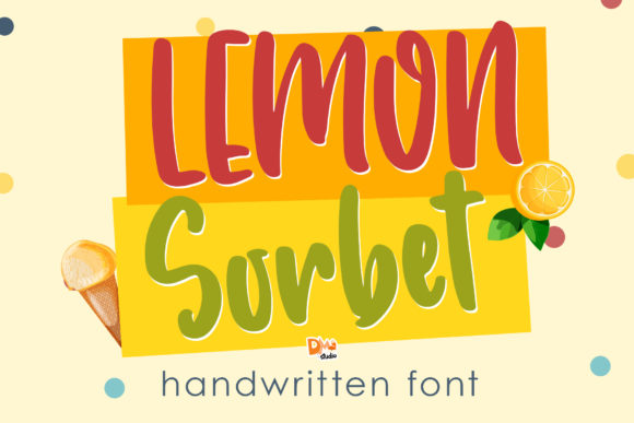 Lemon Sorbet: A Font That Brings Friendly, Bold Energy to Your Work