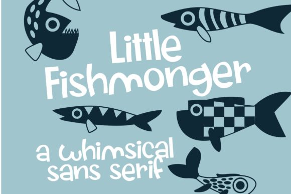 Little Fishmonger: A Quirky Font for Bold Branding