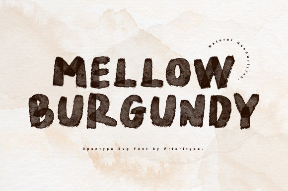 Mellow Burgundy: A Font That Balances Cool Confidence with Creative Versatility