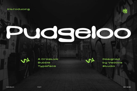 Pudgeloo: The Typeface That Feels Like the Future