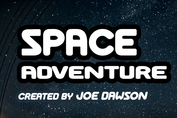 Space Adventure: The Font That Launches Your Creativity