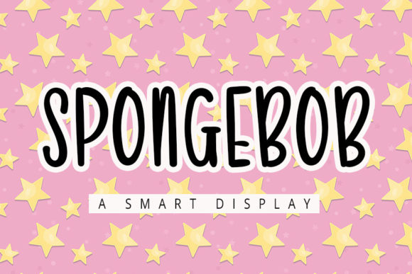 Spongebob: The Display Font That Brings Personality to Your Projects