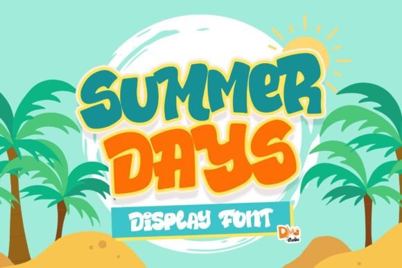 Summer Days: The Bubbly Display Font for Joyful Designs