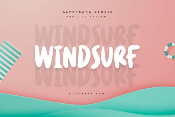 Windsurf: A Playful Typeface for Authentic Branding